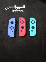  8 نينتندو سويتش مع 5 العاب super mario party و super mario wonder و super mario 3d world و ايد وكنترول