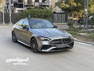  12 مارسيدس c300 لون شمباني المميز