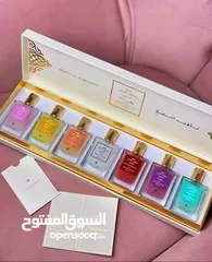  6 بكج مسك ابراهيم القرشي الفاخر الاصلي  7 روائح مختلفة ساحرة تجمع بين الفخامة والانتعاش