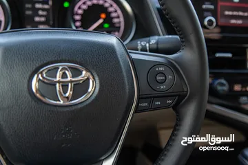  10 Toyota Camry Gle 2021   السيارة بحالة الزيرو و قطعت مسافة 1,800 كم