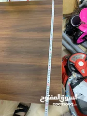  6 طاولة وسط خشب ثقيلة بدون كسور او خدوش مستعملة استعمال بسيط