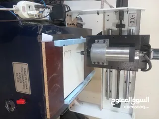  1 مكينة cnc مساحة القص 30×30سم