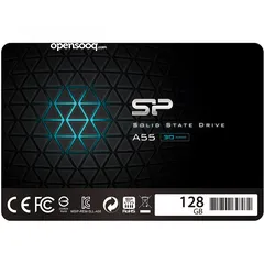  3 هارد دسك اس اس دي دي داخلي لأجهزة الكومبيوتر 128GB SILICON POWER A55 3D NAND 15X GAMING SSD