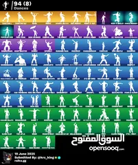 3 حساب فورت نايت اساسي جميع معلوماته يربط كل شيء فيه سيزون 3 كامل وكل معلوماته معه