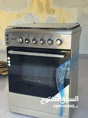  1 غاز مع فرن نوع King حاله جيده شغال 100/100