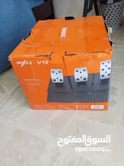  2 للبيع ستيرينج مع جير وبدالات  لألعاب السيارات والسباقات Racing Wheel