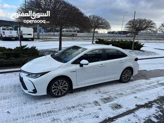  18 تويوتا كورلا هايبرد ترخيص 2022 بدون فتحة