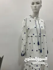  8 فستان شبه جديد مقاسه من ميديوم ل  لارج  سعرو 10