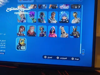  7 حساب فورت نايت مميز السعر 35دينار