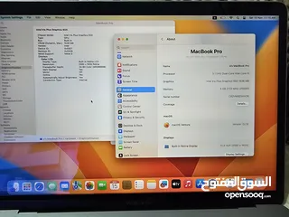  3 MacBook Pro (13-inch, 2017)  إستعمال بسيط بحالة ممتازة كأنه جديد