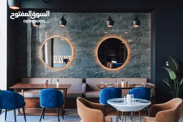  2 مقهى ومطعم في مدينة أبوظبي يعمل وبدخل ممتاز للبيع