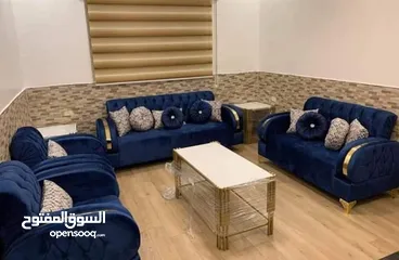  3 اطقم كنب جديد