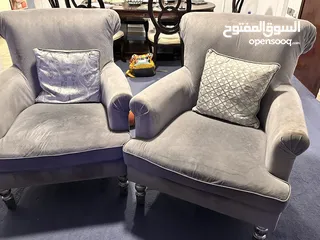  3 Grey Sofa 7-8 seater