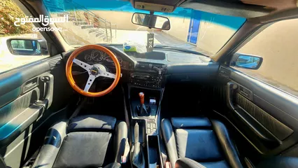  14 BMW e34 525/موديل 1991