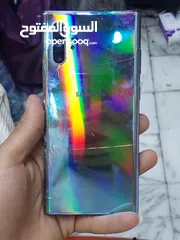  10 جهاز نوت 10 بلص 5g جهاز شغال 100 %استخدام شخصي