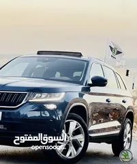  3 سكودا كودياك 2017للبيع موجود بالخليل مفلل اضافات