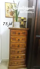  2 وحدة دروج مستعمل بحالة الجديد خشب صلب ثقيل