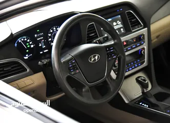  8 هيونداي سوناتا هايبرد بحالة الشركة Hyundai Sonata Hybrid 2017