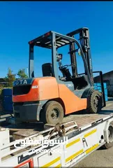  2 روافع و كرينات للإيجار ف الرياض forklifts and cranes for rental