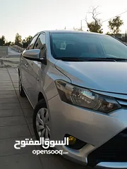  4 تويوتا يارس 2014 ماتور 1.5 بحالة الوكالة وارد المركزية