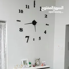  14 ساعة حائط 3D بتصاميم مختلفة مناسب للمنازل والمكاتب