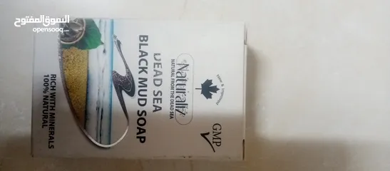  2 بكج منتجات البحر الميت الطبيعيه مكون من 4 قطع طينه البحر املاح البحر صابون البحر بكج هديه هدايا هدية
