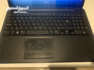  7 لابتوب laptop dell , بحالة الوكاله