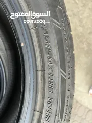  5 Dunlop 235/55 R 18 driven 20000 km