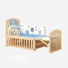  13 8×1 سرير متعدد الوظائف للمواليد الجدد الى نهاية الطفولة Kids Bed multiple use 8in1