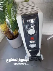  3 دفايه زيت كهربائيه  TESY  بحاله الجديد استخدام بسيط