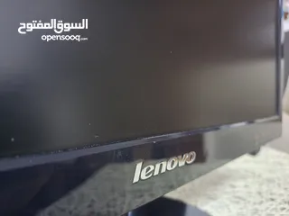 2 شاشة كومبيوتر - كاميرات "Lenovo 19.5 بحالة ممتازة VGA - DVI