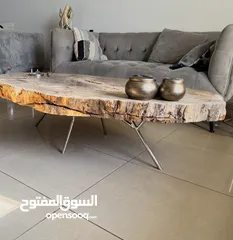  3 One of a kind coffee table from premium organic stones