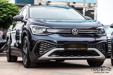  10 Volkswagen ID6 Crozz Pro 2022  السيارة مميزة جدا و قطعت مسافة 13,000 كيلو متر