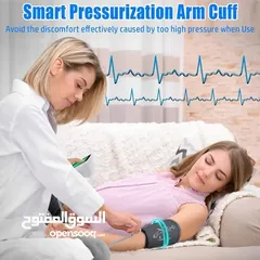  16 جهاز قياس ضغط الدم الناطق و نبضات القلب الناطق  يعمل على الكهرباء او البطاريات جهاز ضغط دم ناطق
