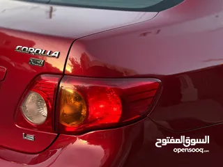  10 تويوتا كورولا للبيع بحاله ممتازه موديل 2009