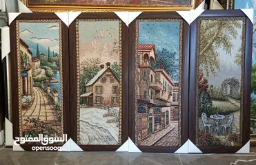  11 براويز وتعليقات وحائط بأقل الاسعار لوحات رسم مرايا غرف سفرة وصالونات وجلوس وأدوات المنزلية يدويا