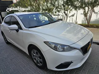  9 mazda 3 full auto 2015  clean  klm 190 oman