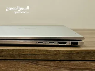  5 لابتوب hp 1040 g6 مستعمل كور i7 جيل الثامن لمس قلاب