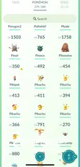  17 Pokémon account lv34 for sale حساب بوكيمون مستوى 34 للبيع