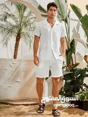 3 طقم الرجالي الصيفي بالخامه المبزره المرتبه    قياسات XL-XXL-XXXL