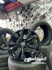  8 :-جنط تويوتا أصلي بحالة الوكالة :-قياس “18”