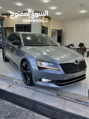  4 سعر حررق Skoda SuperB 2019 ديزل Full ترخيص وتأمين سنة فحص نخب