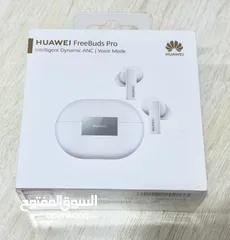  11 سماعات Huawei freebuds pro "جديد" لون ابيض. اللي ببعت 25 ما ببيعها ب 25 شكراً