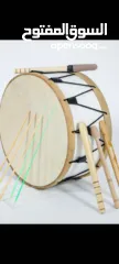  8 طبول للدبكات وزفات الاعراس شغل يدوي جلد طبيعي 100%