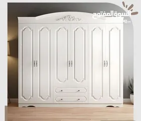  1 كنتور تركي ملكي 6ابواب بسعر جداً مناسب قطع محدوده نوع الخشب بلوك تركي mdf