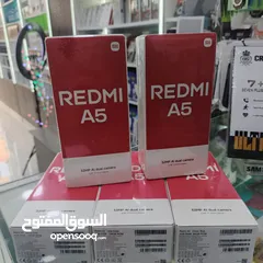  4 جهاز جديد بالكرتونة Radmi A5 رام 6 جيجا 64 و 128 مكفول سنة متوفر توصيل