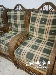  4 كنب بلكونه مستعمل بحاله جيده