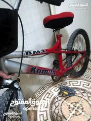  1 دراجة هوائية  BMX  جنط 20 مستعملة للبيع بسعر مغري
