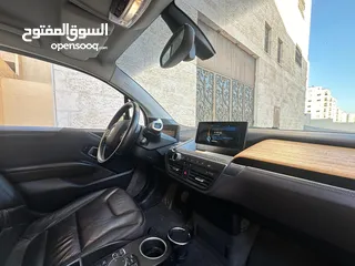  9 50 كم ماشيه دفعه 6500  قسط 200 بدون بنك BMW i3  شحن منزلي و كازيه نظام بنزين ريكس تيرا