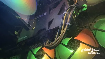  1 استعمال خفيف جدا الكرت نضيف على الفحص 3060 ti 8 vram